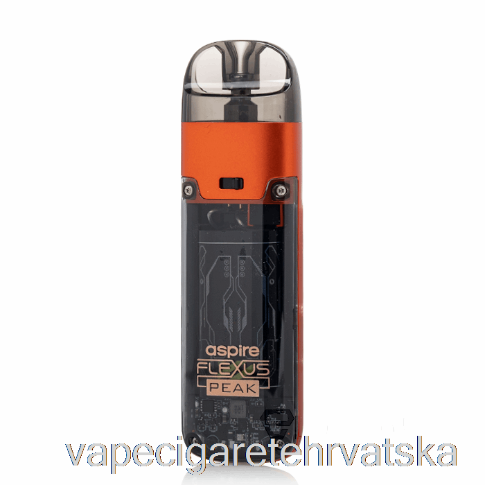 Vape Cigarete Aspire Flexus Peak Pod Sustav Jantarno Narančasta